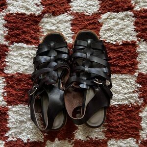 Wilder Clover Dark Brown Sandals